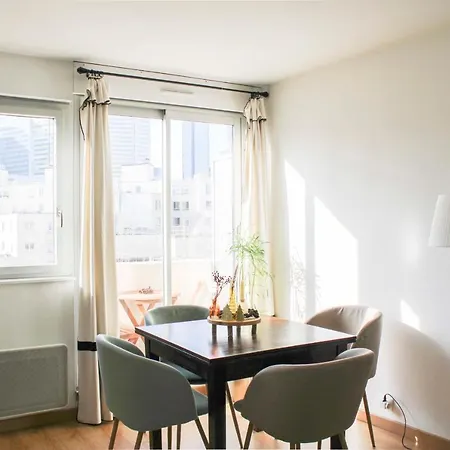 Appartamento Bright Through Nest With View On La Defense *
